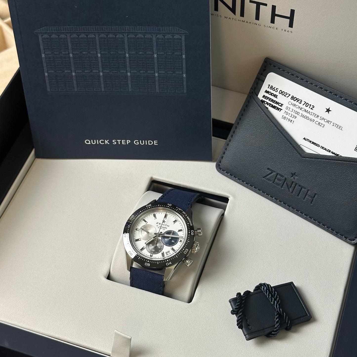 Zenith Chronomaster Sports Strap 03.3100.3600/69.C823