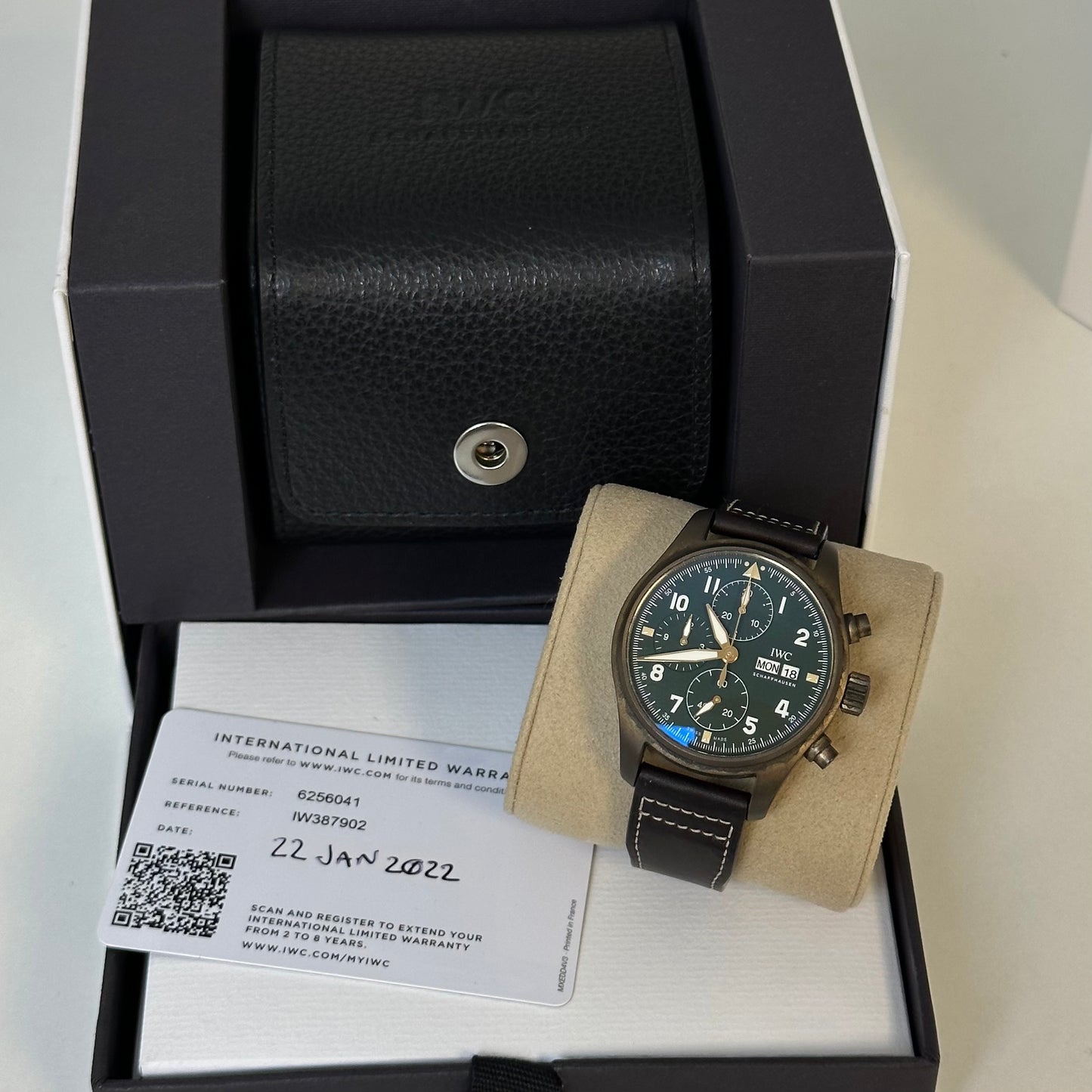 IWC Pilot Spitfire Chronograph Bronze IW387902