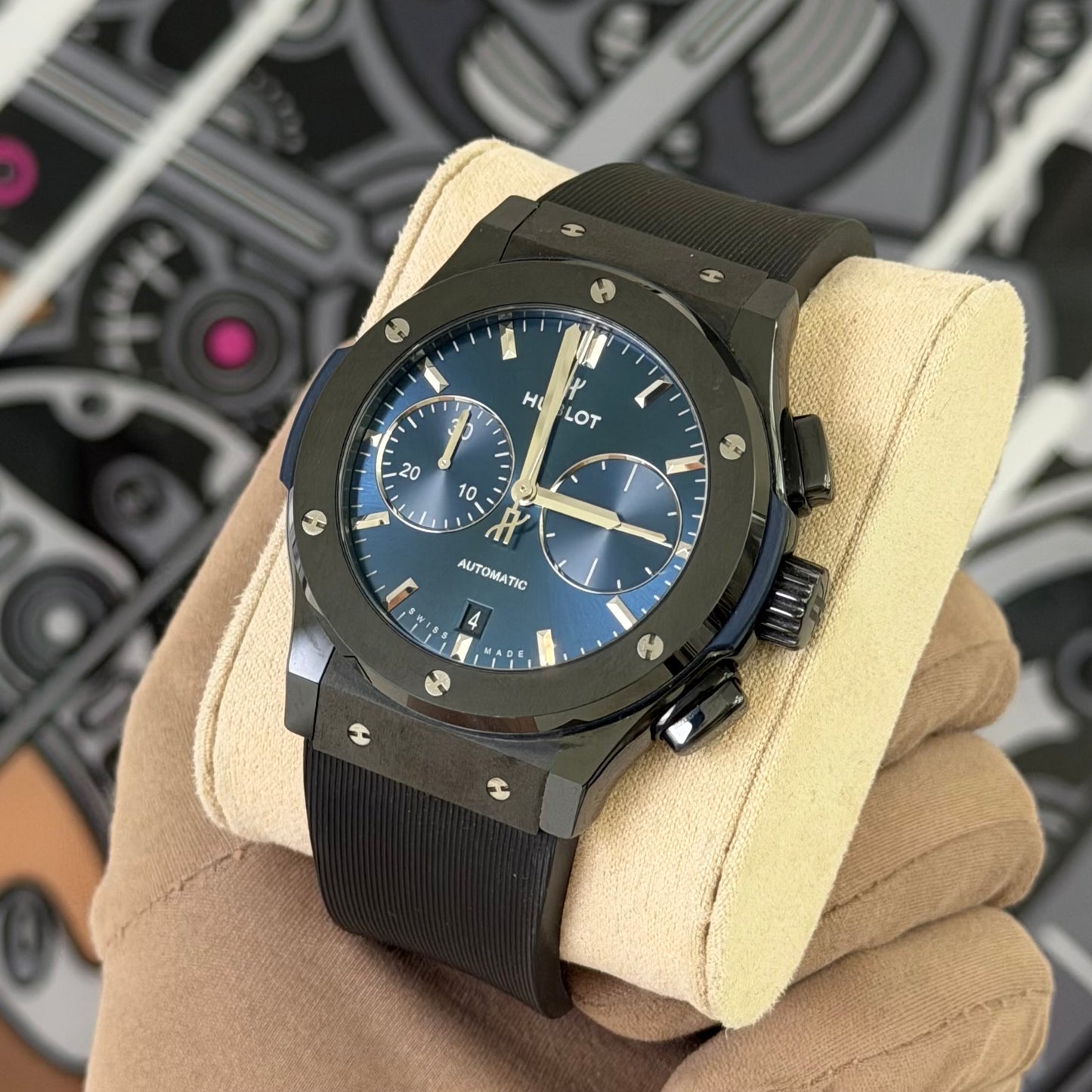 Hublot Classic Fusion Chronograph Ceramic 521.CM.7170.RX
