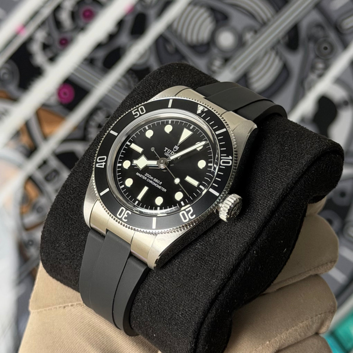 NEW Tudor Monochrome Rubber 7941A1A0NU