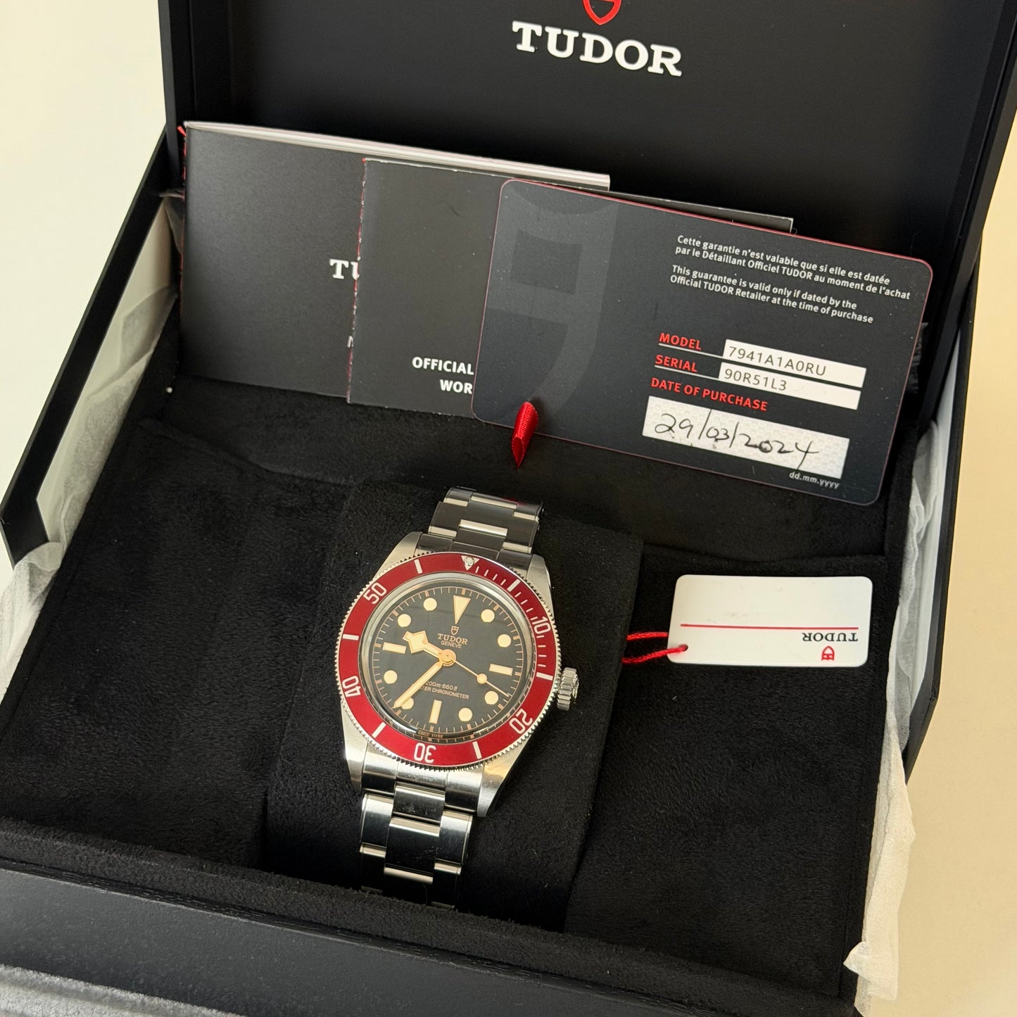Tudor Black Bay Red METAS 7941A1A0RU