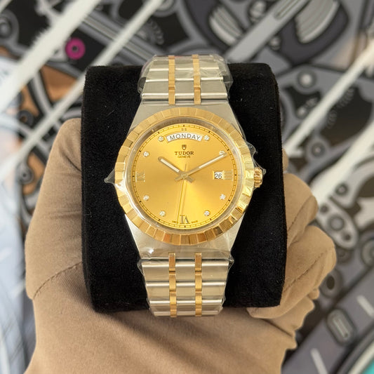NEW Tudor Royal Gold Diamond Dial 28603