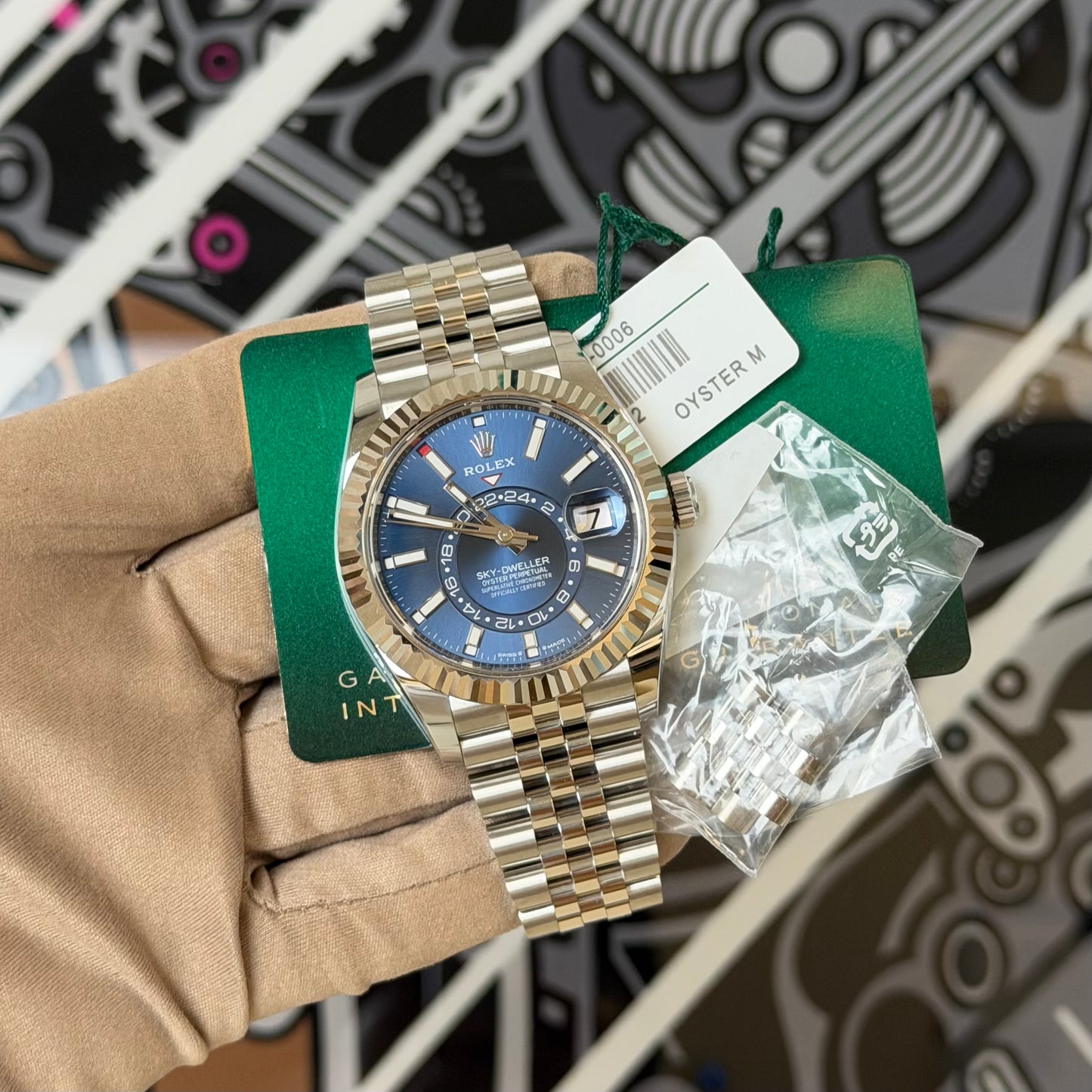 Rolex SkyDweller Blue Dial Jubilee 336934