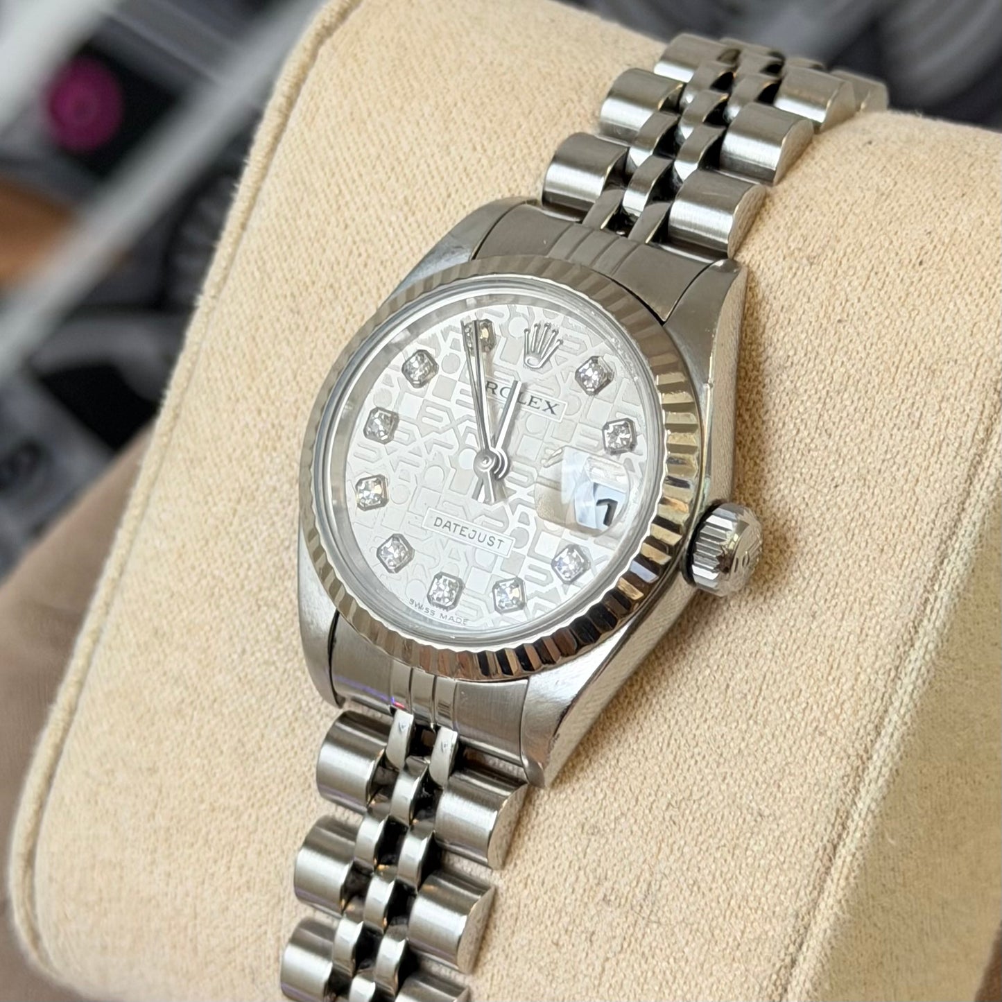 Rolex Lady DJ Diamond Dial 79174