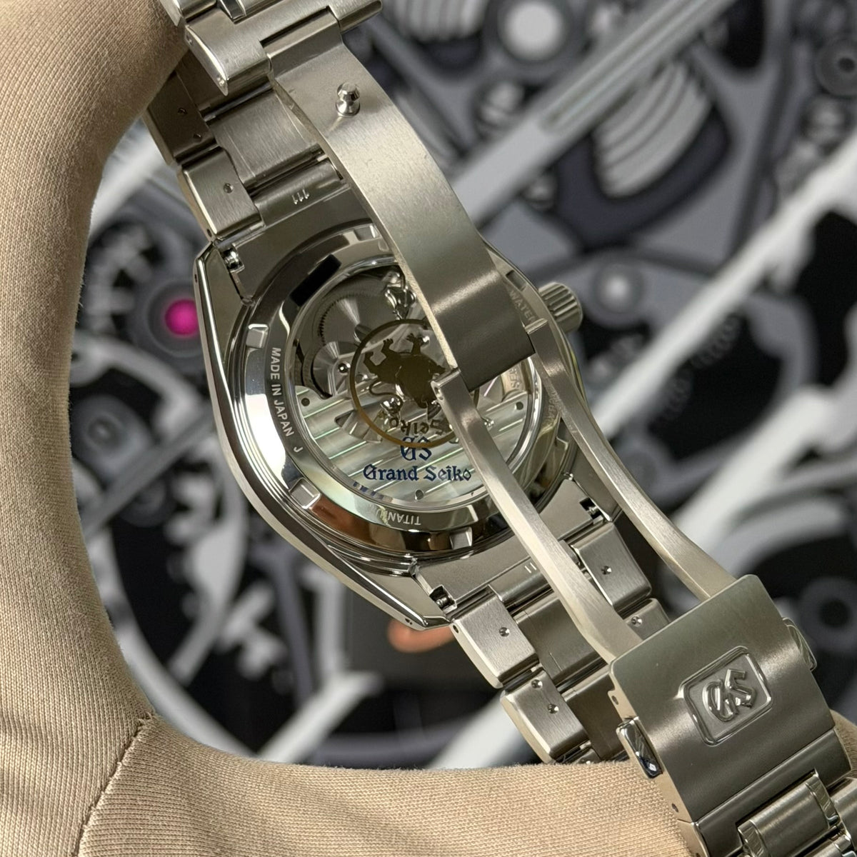 NEW Grand Seiko Spring Drive Shunbun SBGA443