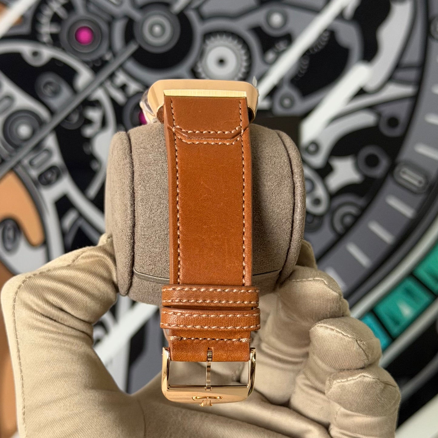 NEW JLC Reverso Tribute Duoface Calendar 18K Gold Q3912532