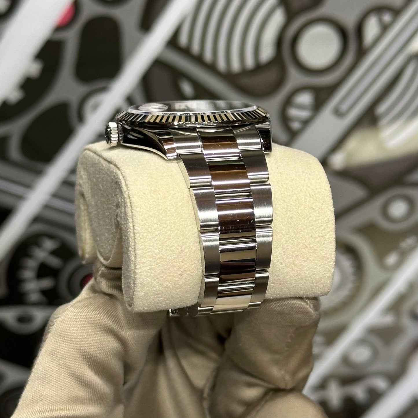 Rolex Datejust 41 Blue Stick Dial 126334