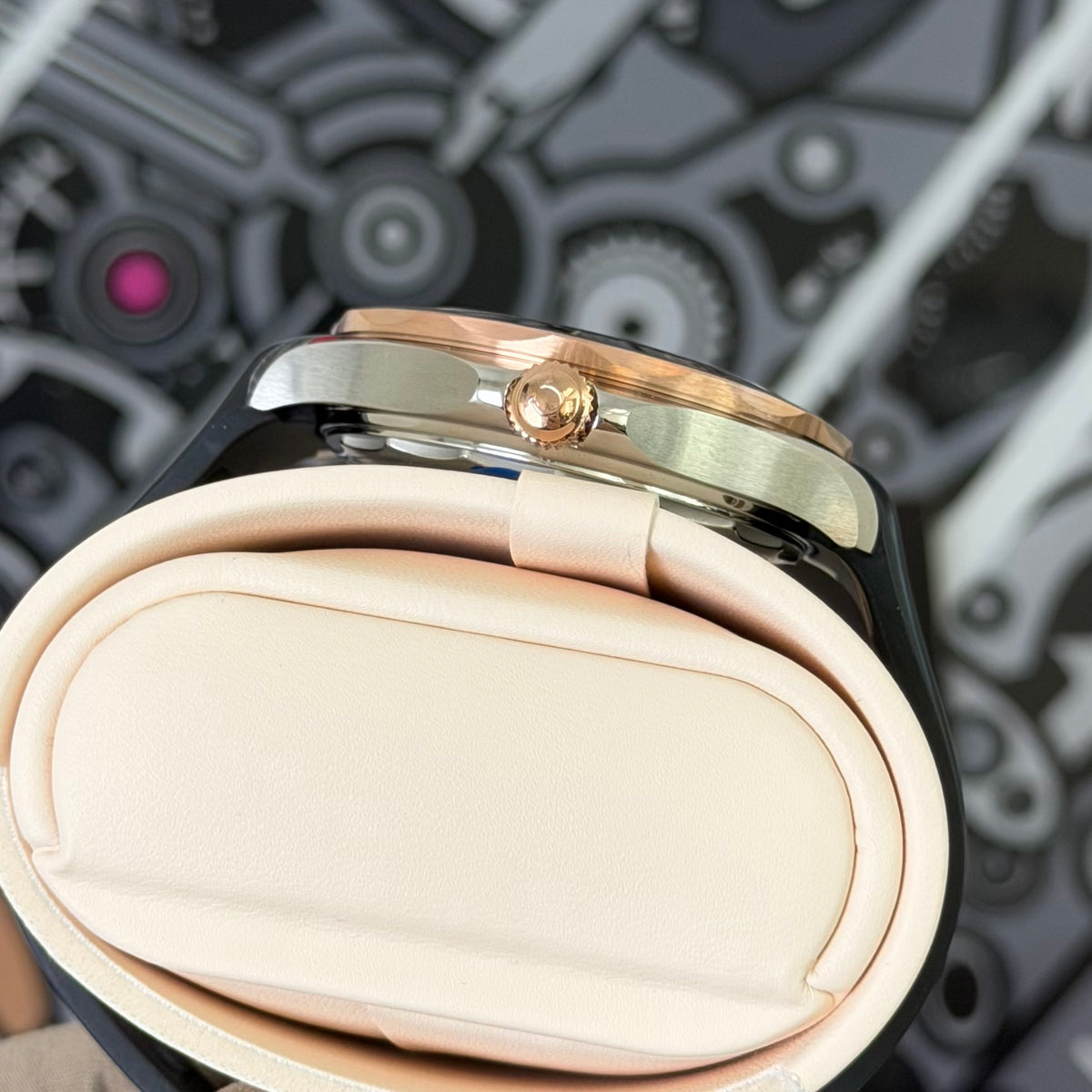 NEW Omega Seamaster Diver Sedna Gold 210.22.42.20.01.002