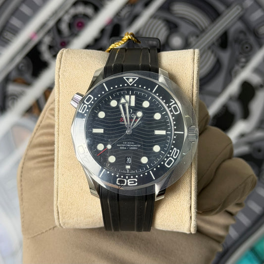 NEW Omega Seamaster 300 White Dial 210.32.42.01.001