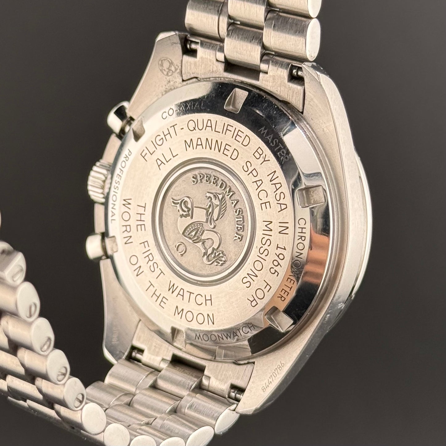 Omega Speedmaster Moonwatch Hesalite 301.30.42.50.01.001