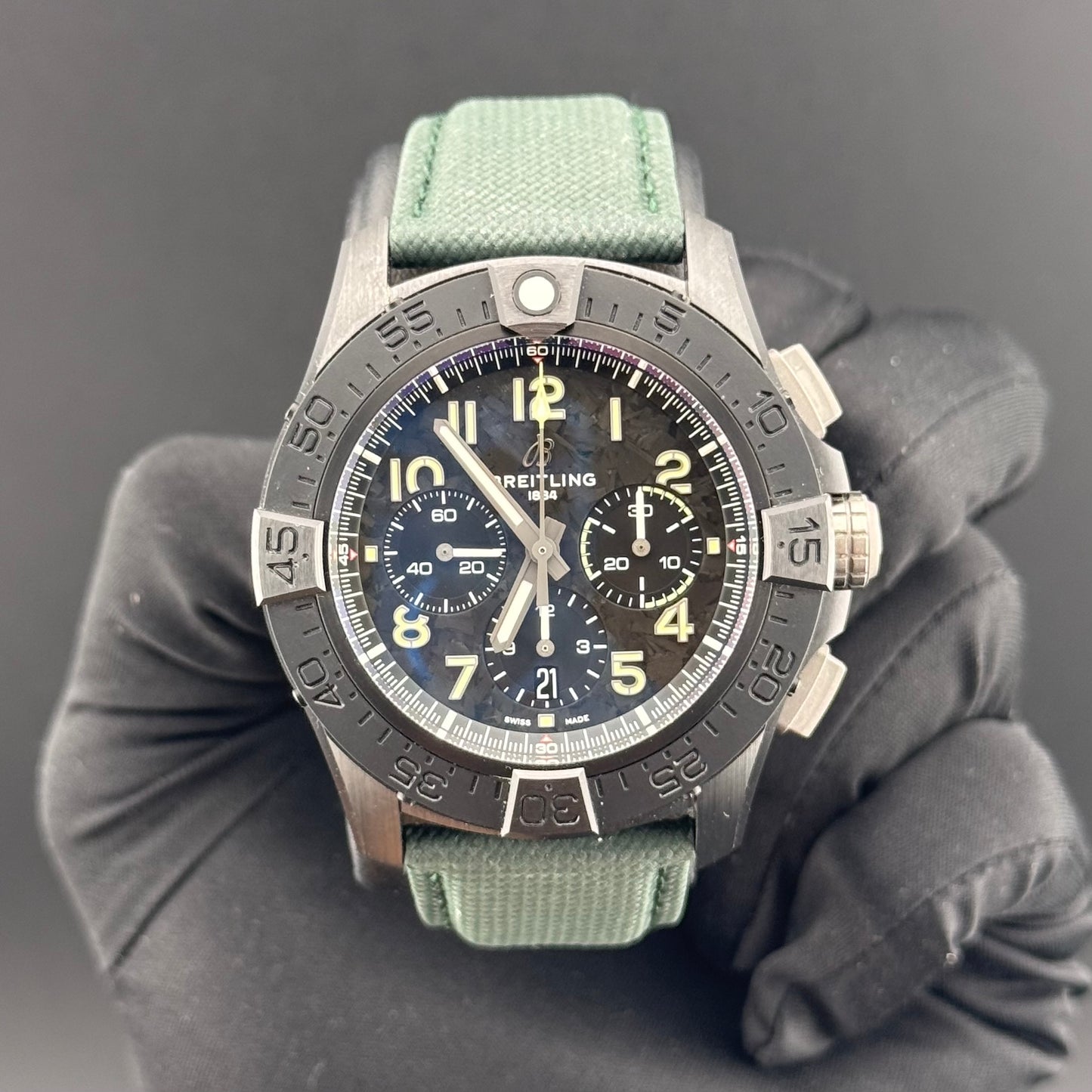 Breitling Super Avenger B01 Chronograph 46 Night Mission SB0148101B1X1