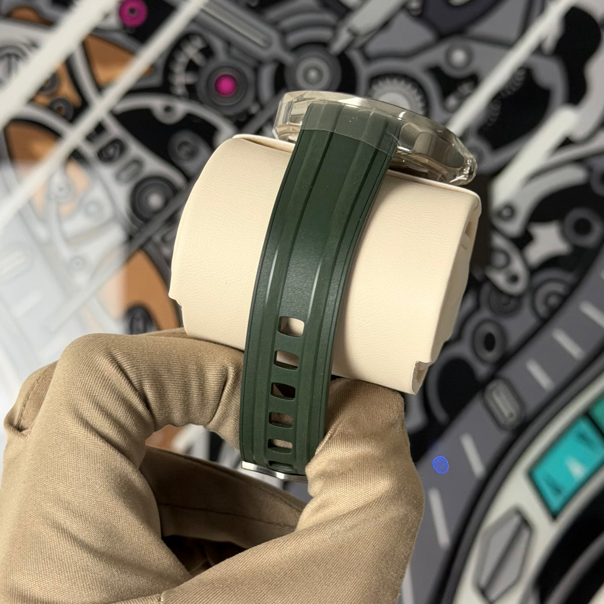 NEW Omega Seamaster Green 210.32.42.20.10.001