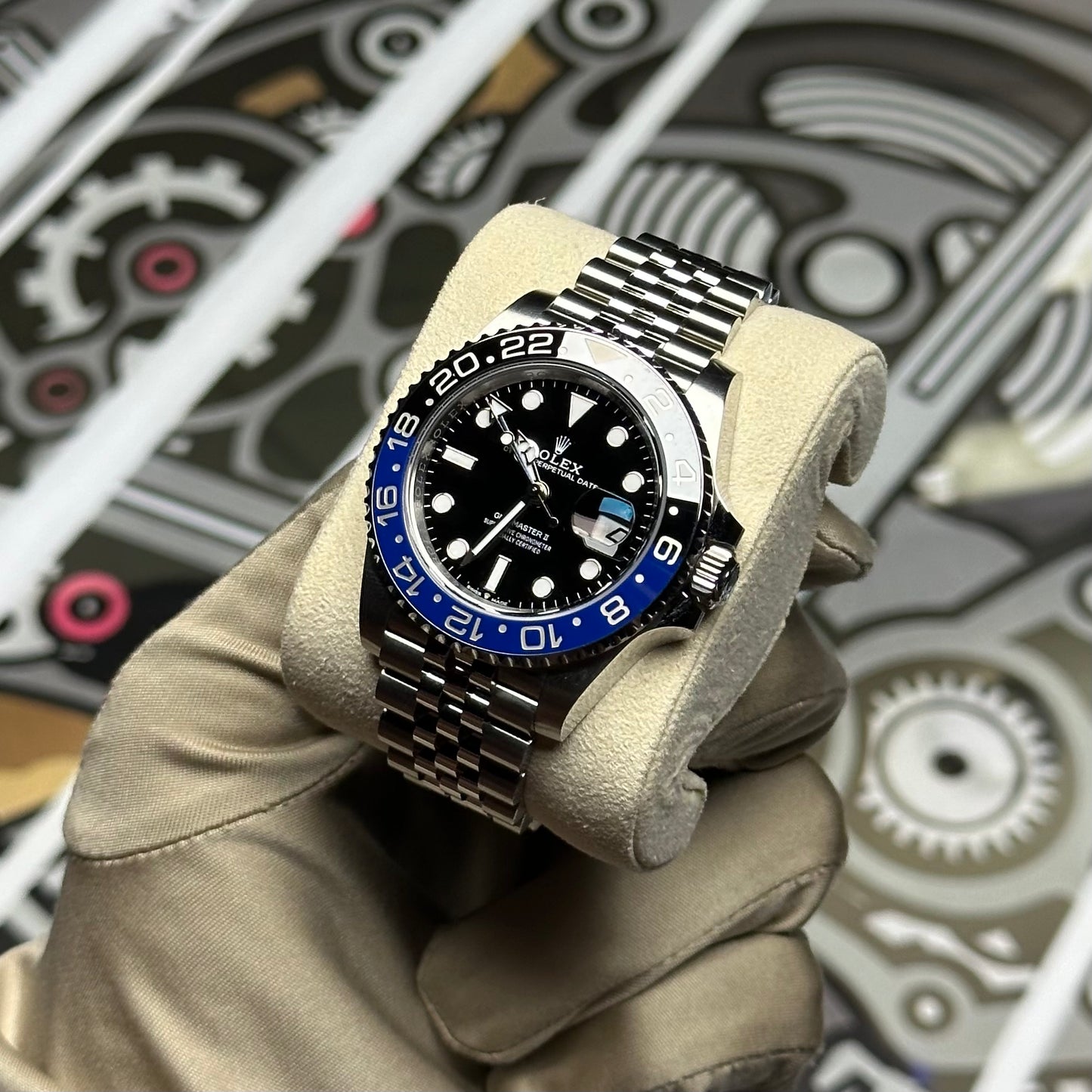 Rolex GMT Batgirl 126710BLNR