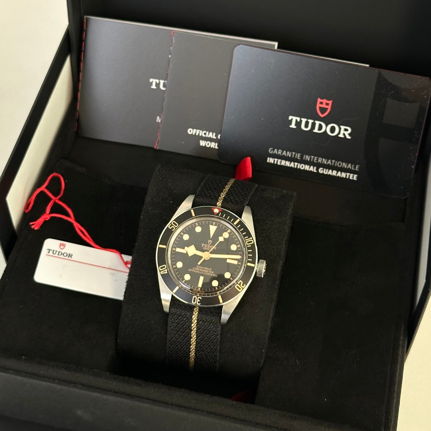 NEW Tudor Black Bay BB58 Nato 79030N