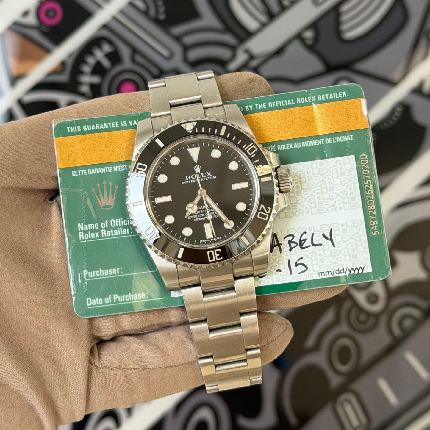 Rolex Submariner No Date 114060