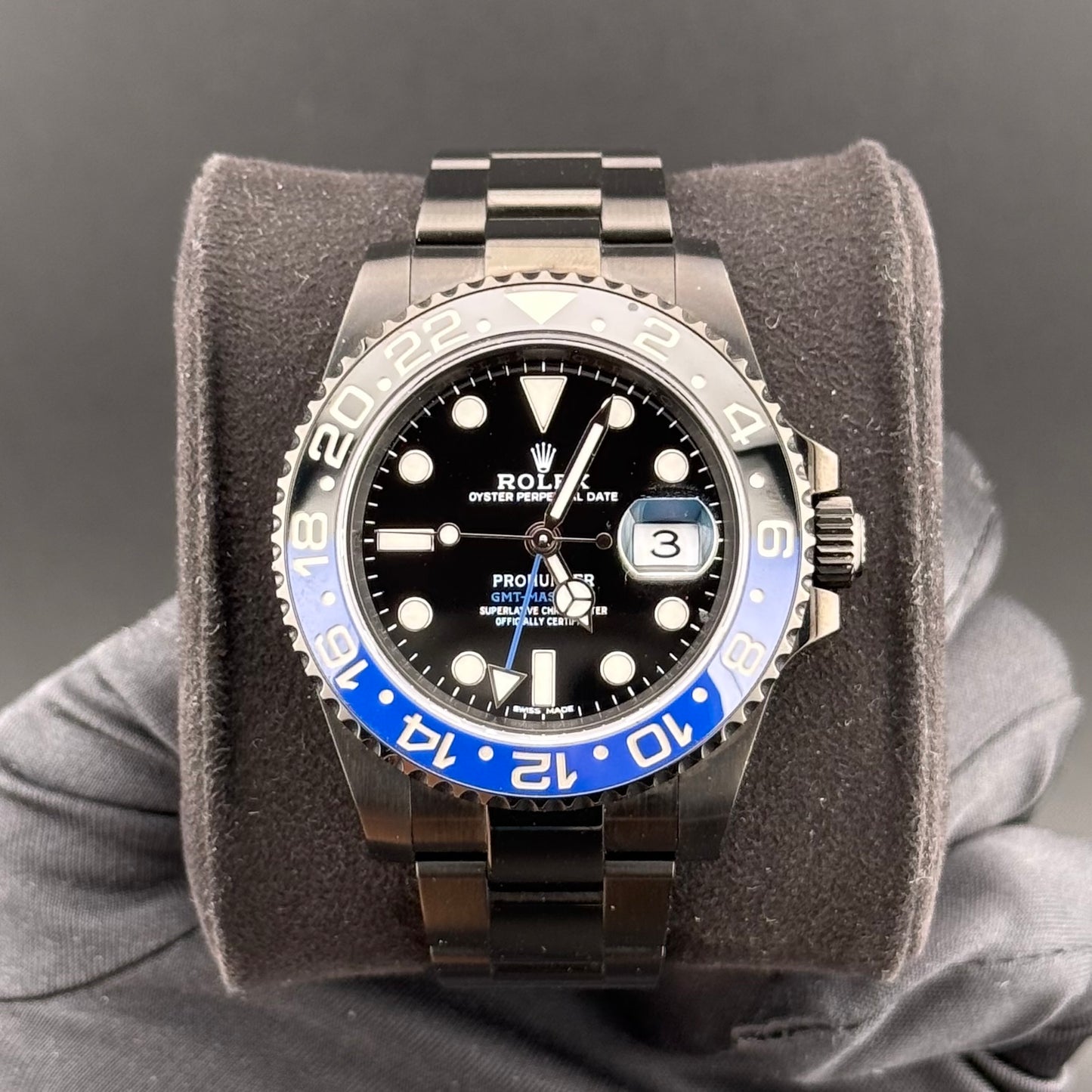 Rolex GMT Master-II “Batman” Pro Hunter Edition 116710BLNR