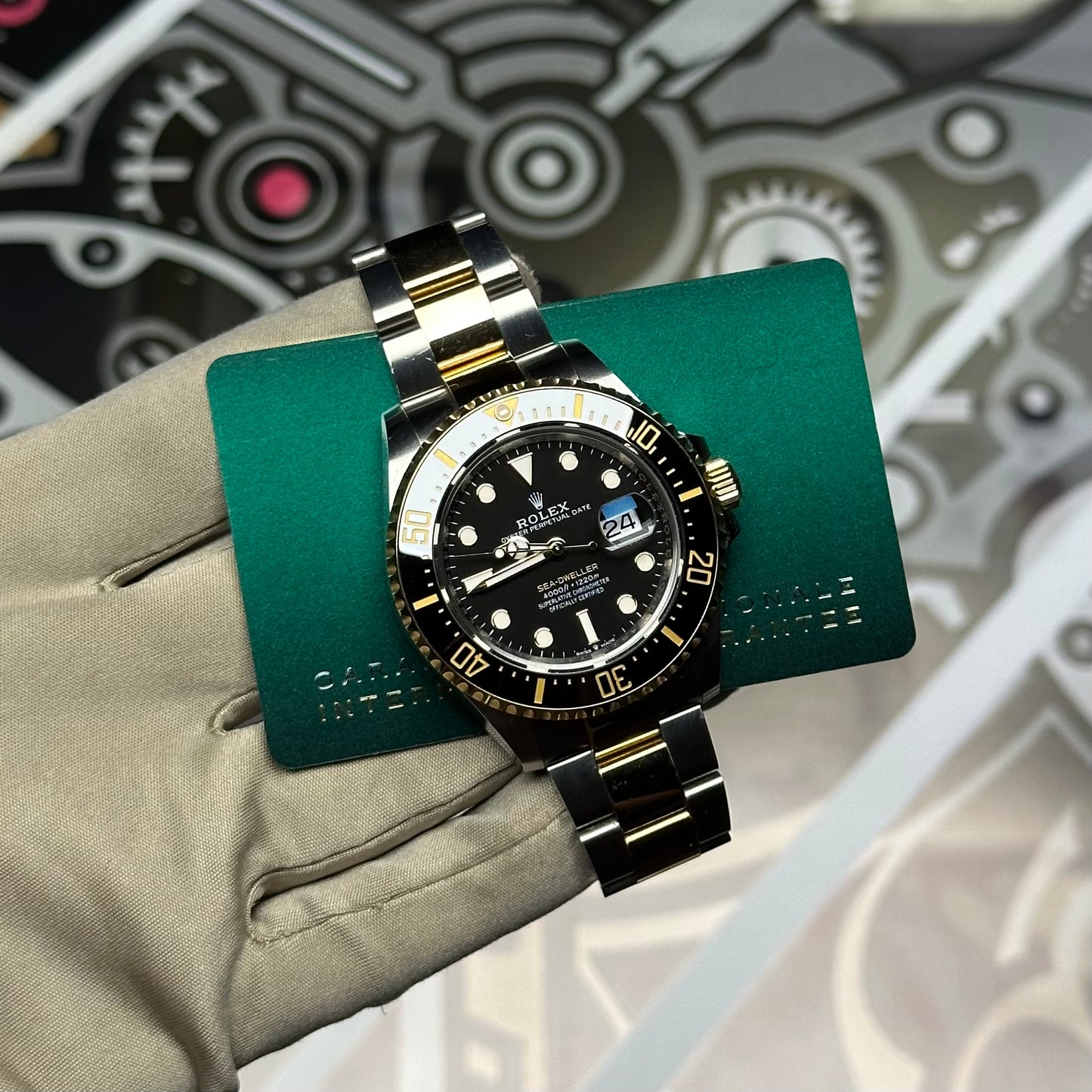 Rolex Two Tone Sea Dweller 126603 2023