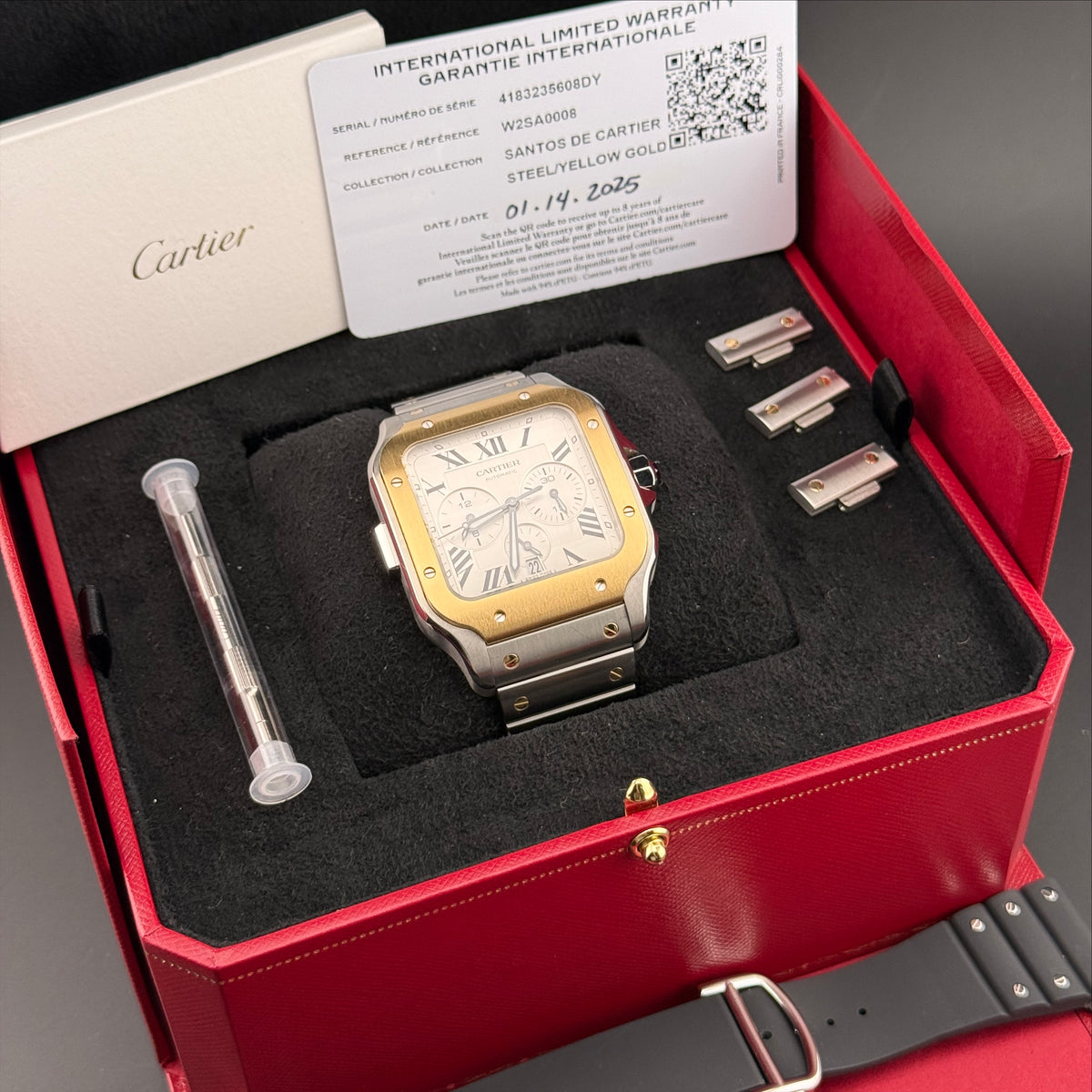Cartier Santos XL 18k Gold W2SA0008