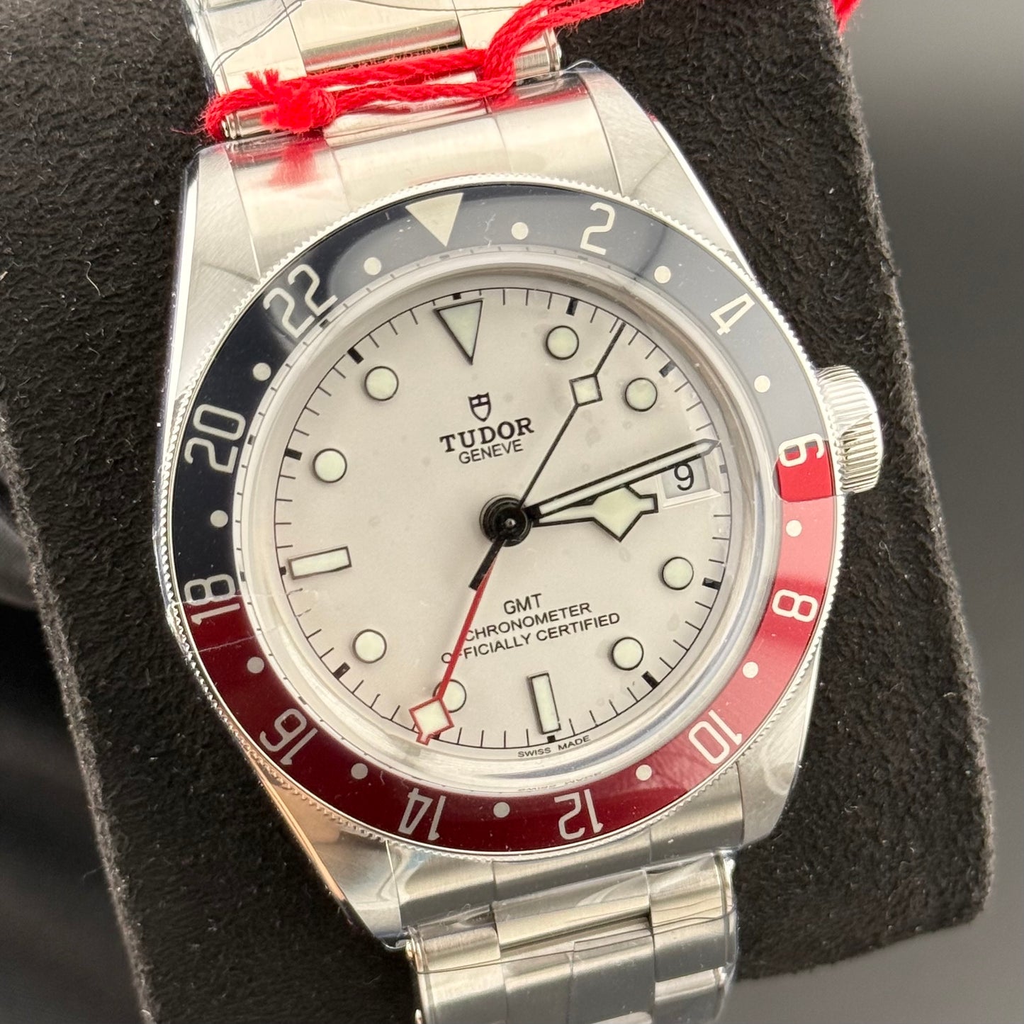 NEW Tudor Black Bay GMT Pepsi Opaline 79830RB