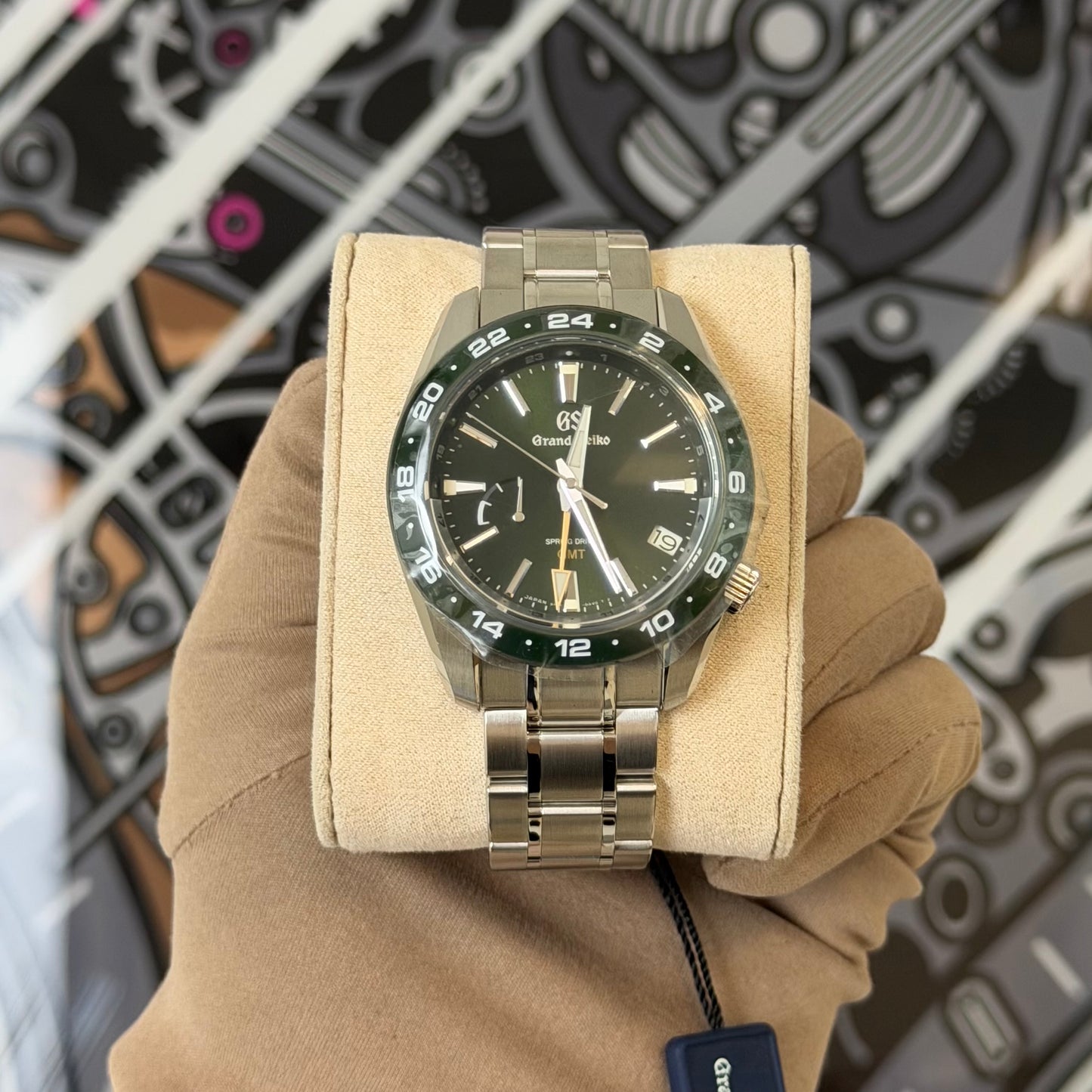 NEW Grand Seiko Green Spring Drive SBGE257