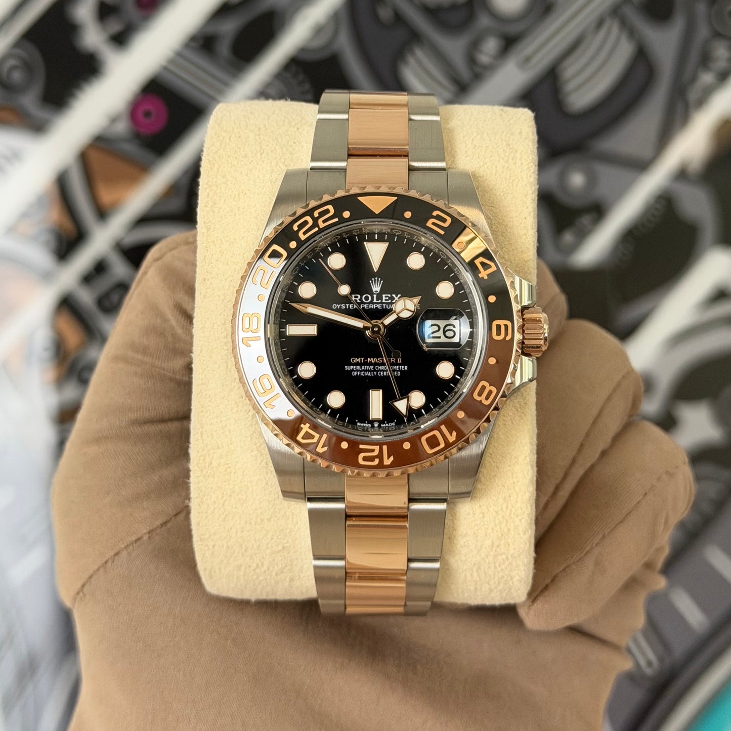Rolex GMT Rootbeer 126711CHNR