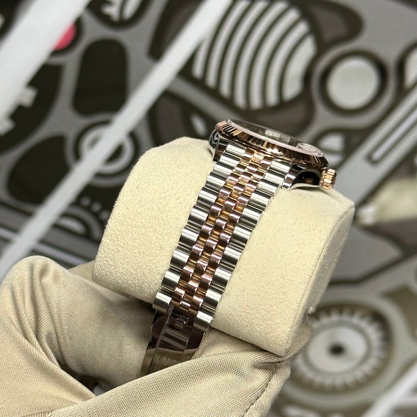 Rolex DJ31 Chocolate Diamond Dial 278271