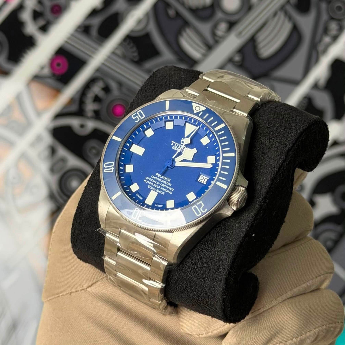 NEW Tudor Pelagos 42 Blue 25600TB