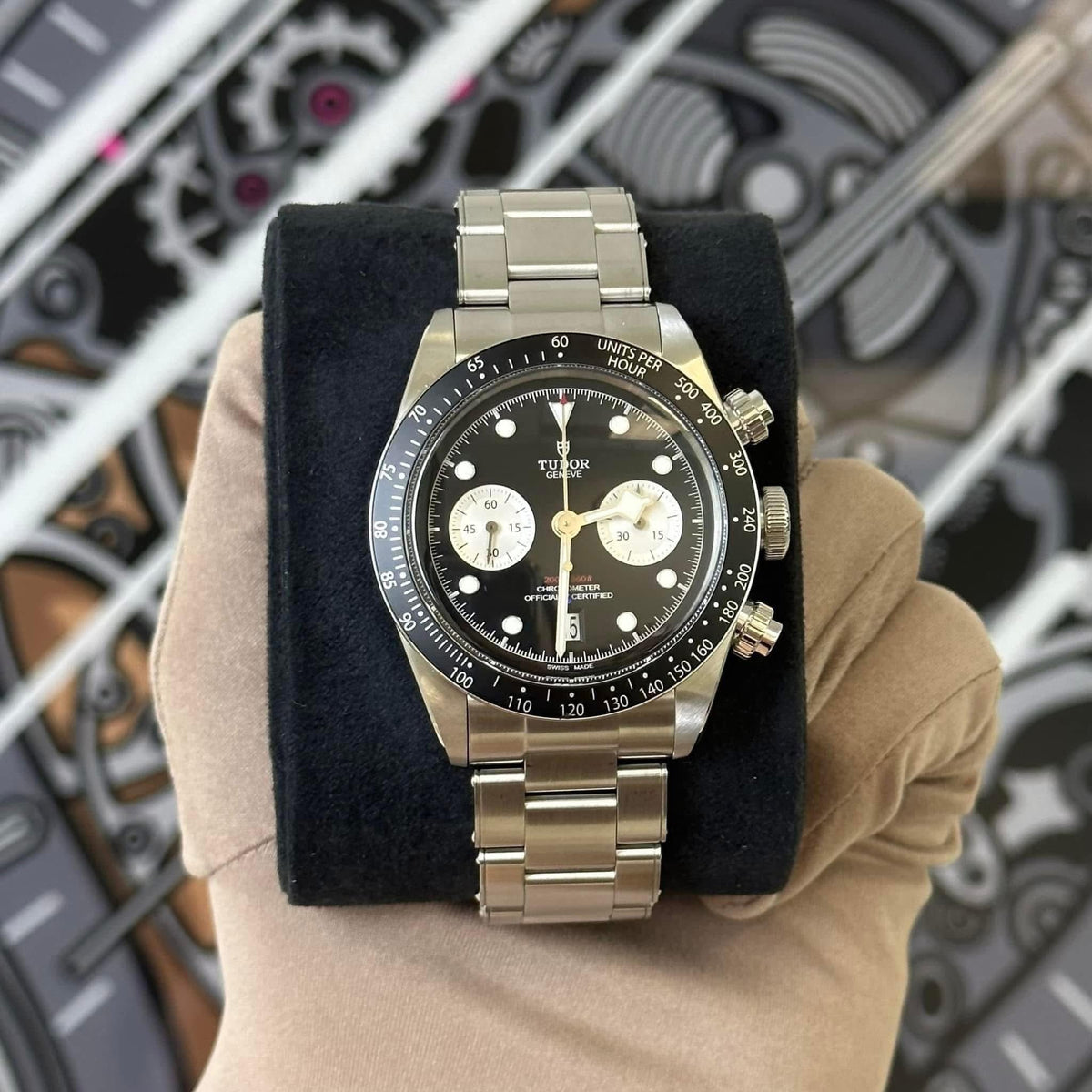NEW Tudor Chronograph Reverse Panda 79360N