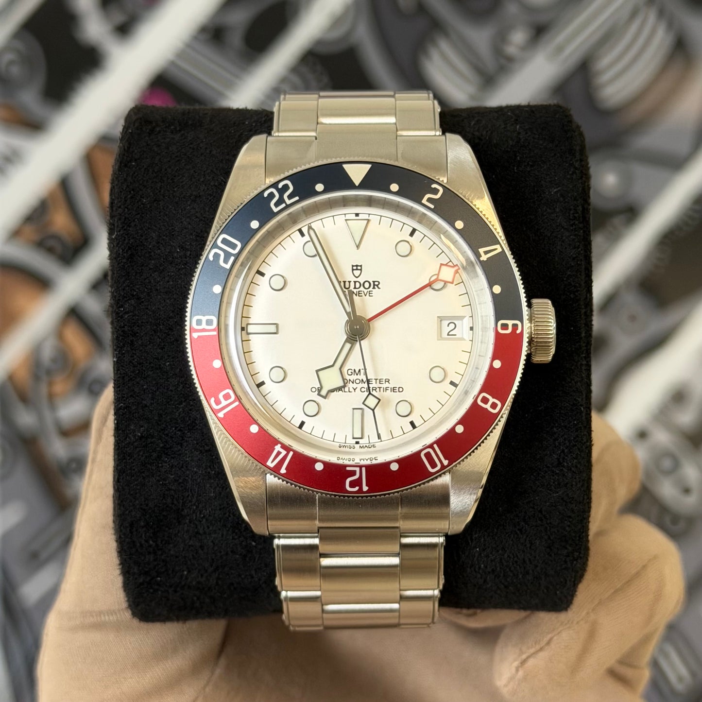 Tudor Black Bay Pepsi White Dial 79830RB