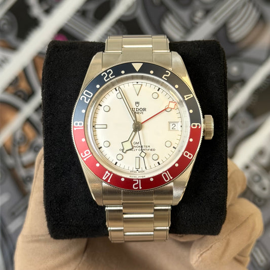 Tudor Black Bay Pepsi White Dial 79830RB