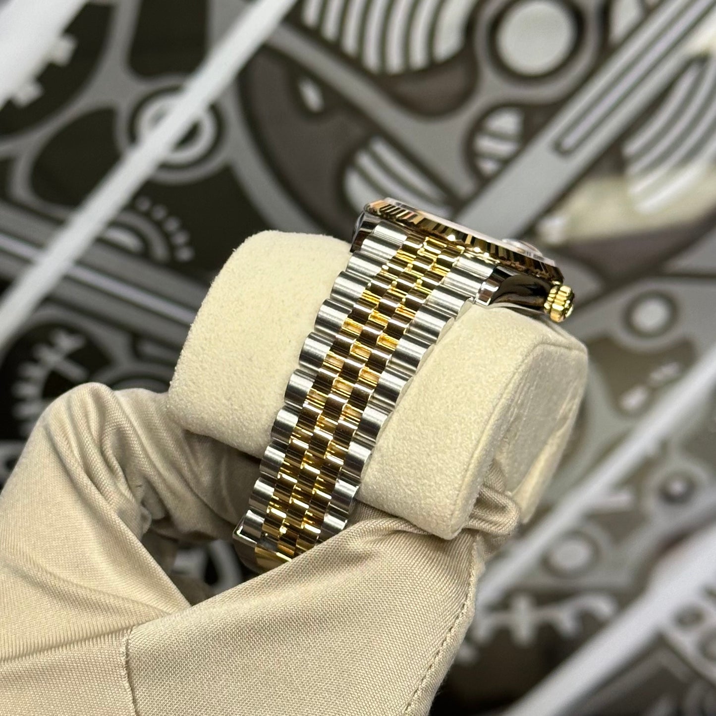 Rolex Datejust 36 Two Tone Wimbledon Dial 126233