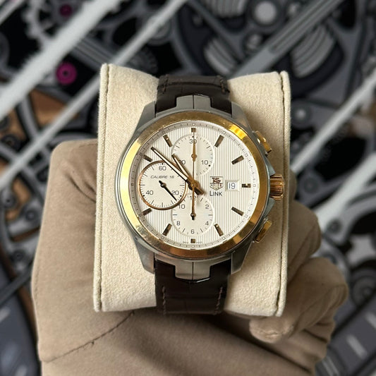 Tag Link Rose Gold Chronograph CAT2050