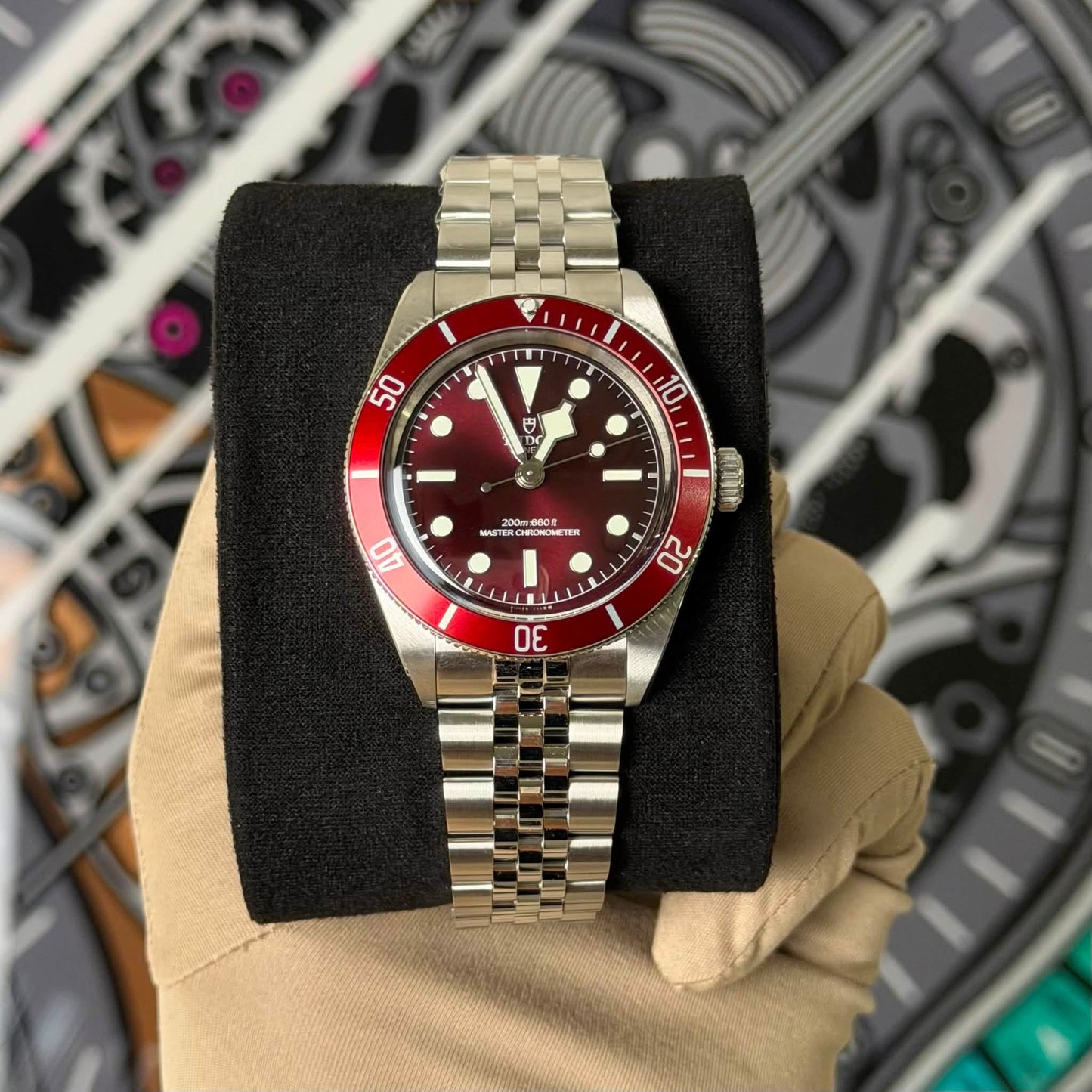 NEW Tudor Black Bay 58 Burgundy Jub 7939A1A0RU