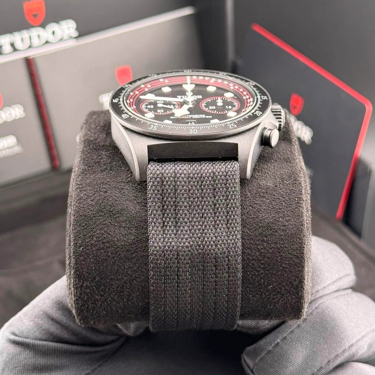 NEW Tudor FXD Chrono 43mm Black Carbon 25827KN