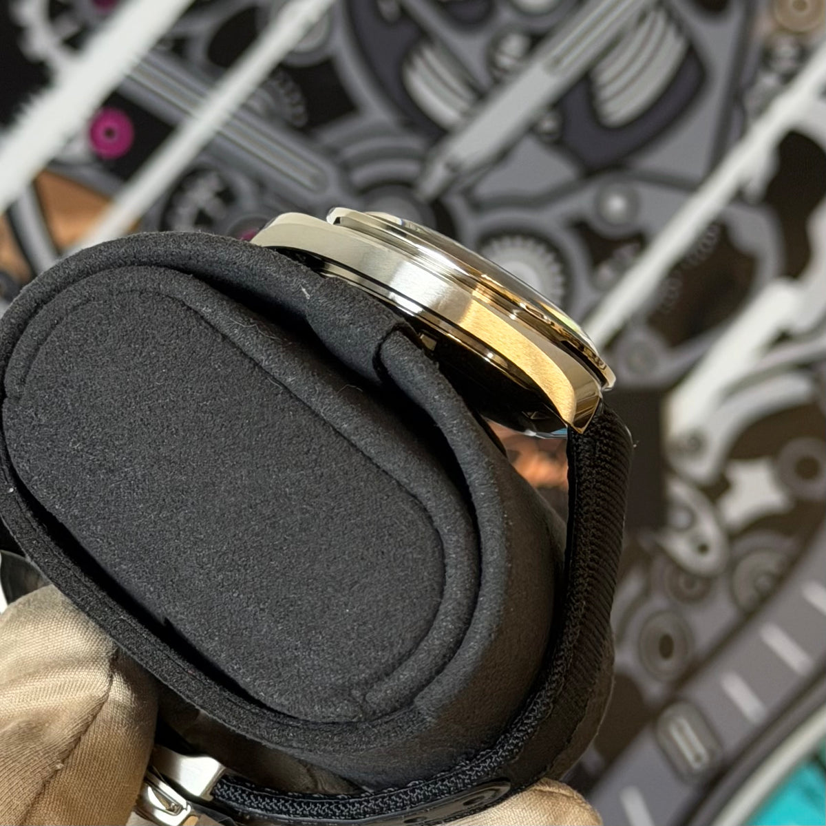 NEW Omega Moonwatch Hesalite Strap Model 310.32.42.50.01.001