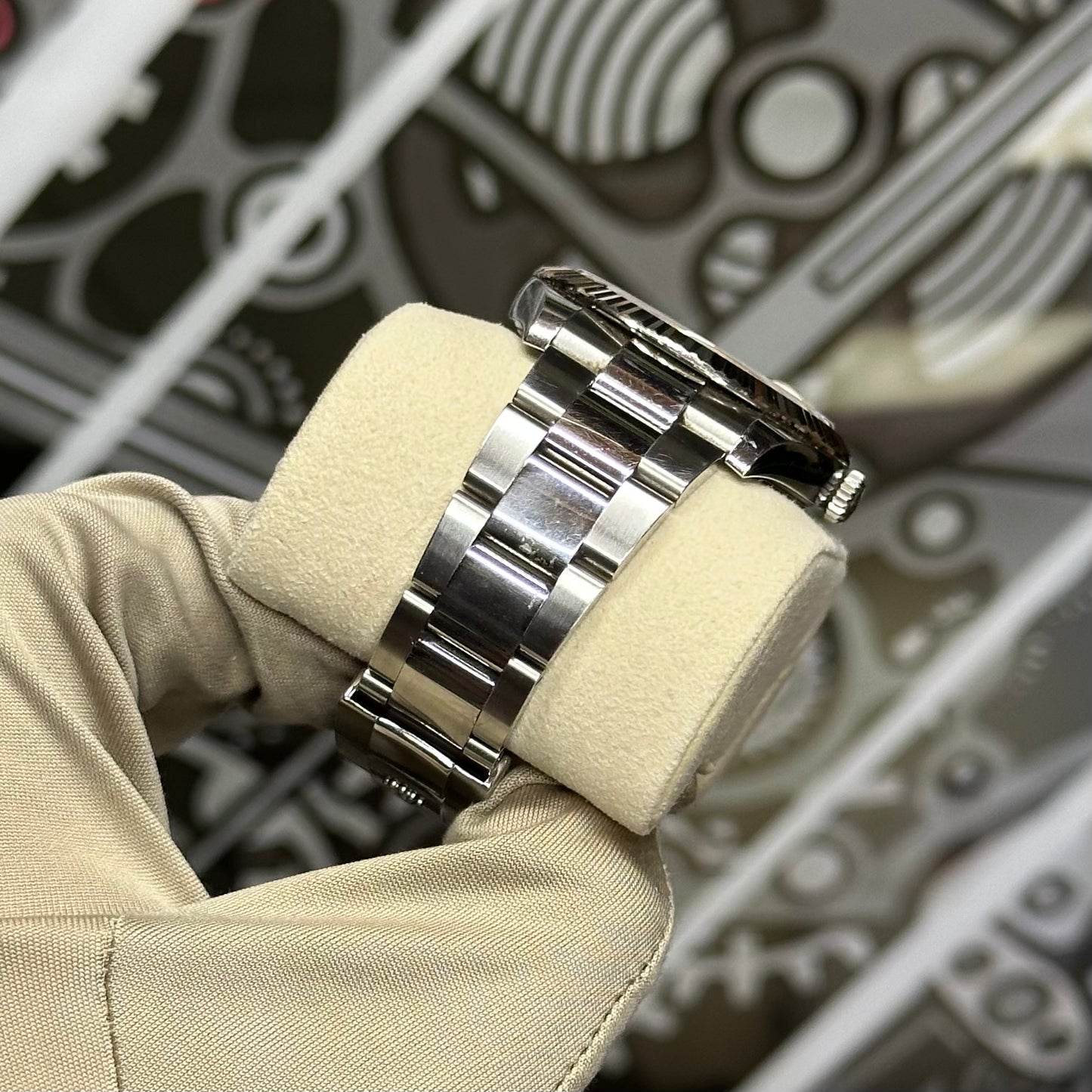 Rolex Datejust 41 Silver Stick 126334
