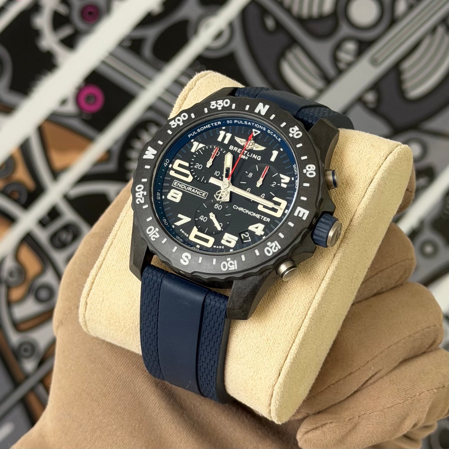 NEW Breitling Endurance 44 Pro Blue X82310