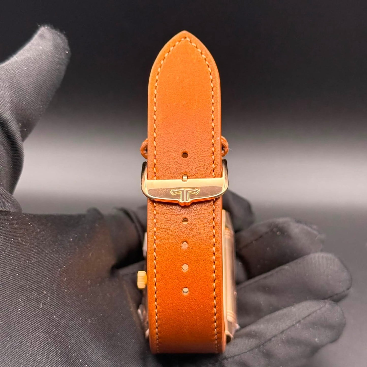 NEW JLC Reverso Tribute Duoface Calendar 18k Rose Gold Q3912532