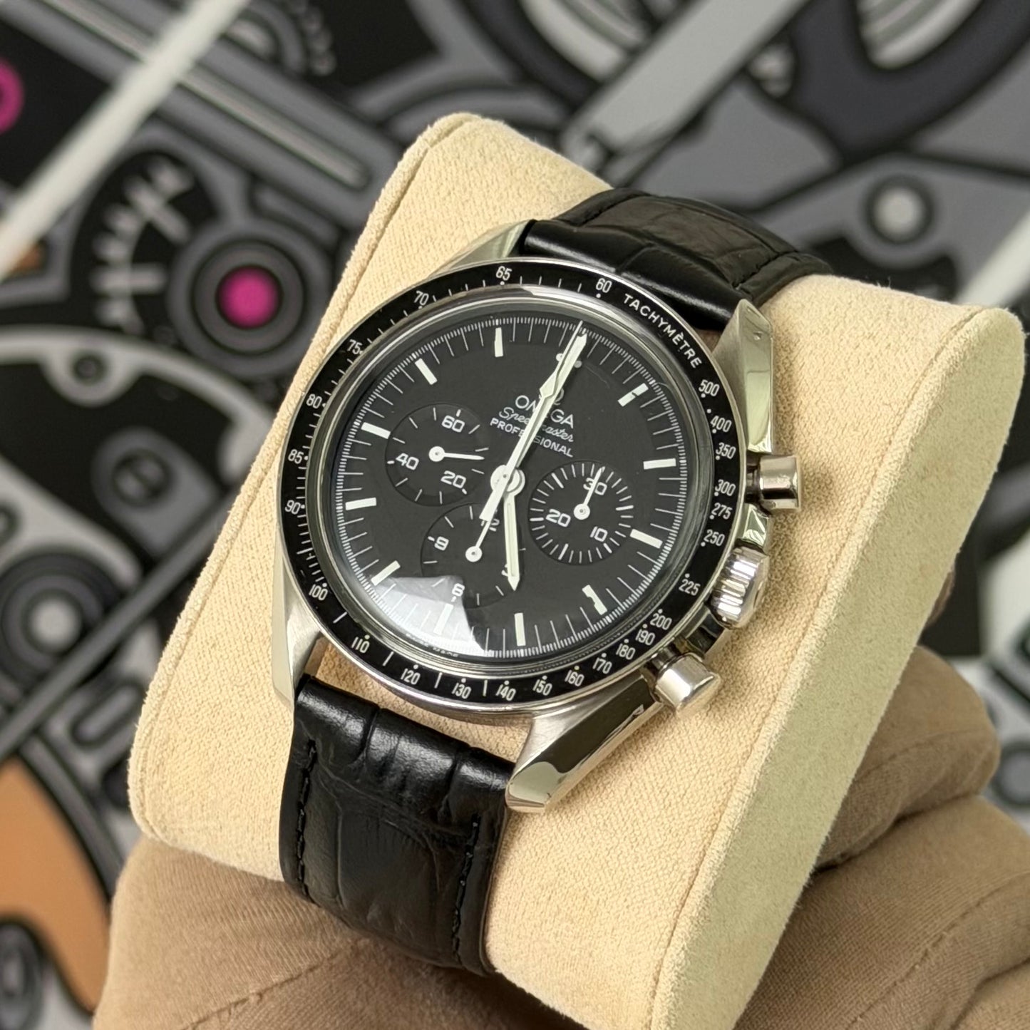 Omega Moonwatch Hesalite Chronograph 3570.50