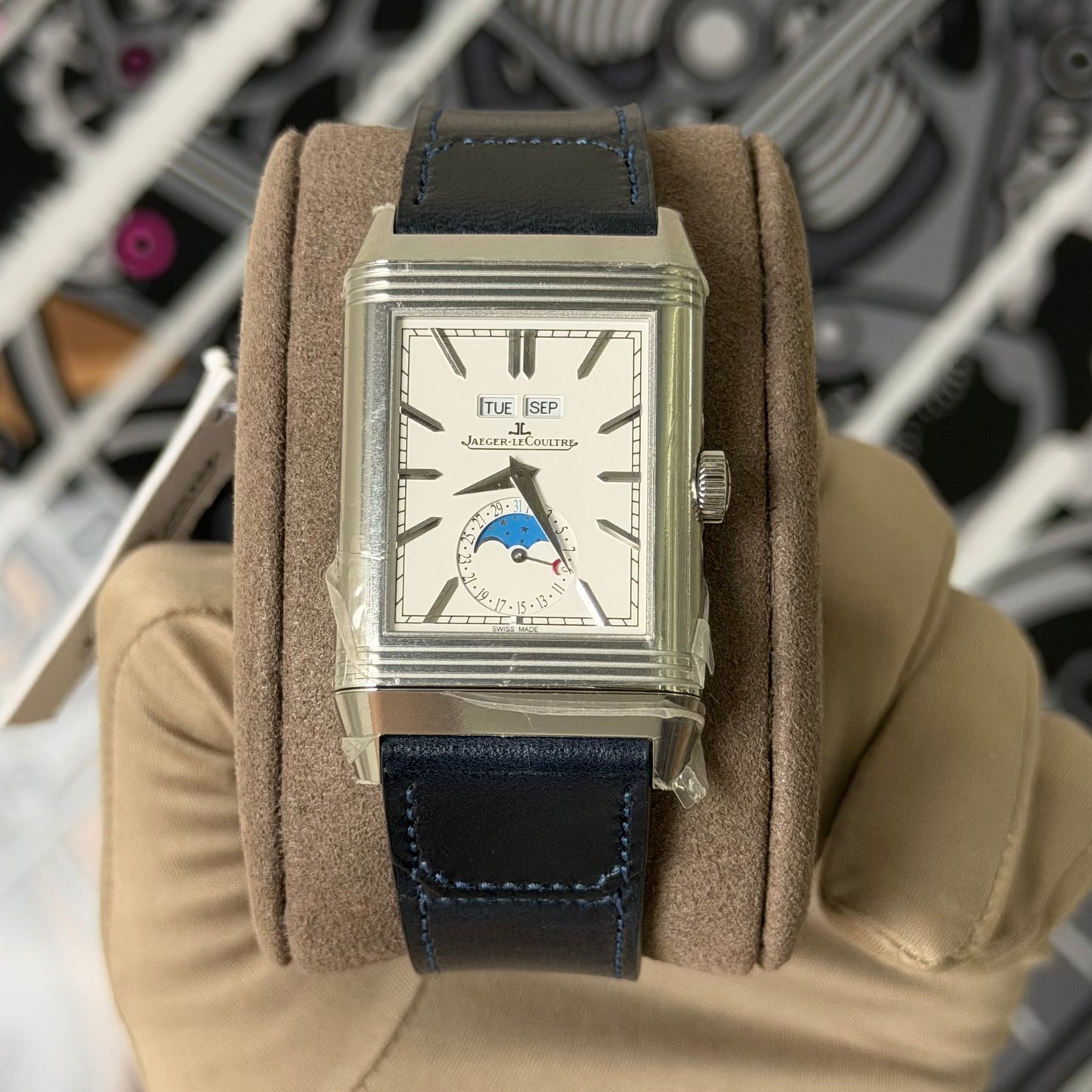 NEW JLC Reverso Tribute Duoface Calendar Q3918420