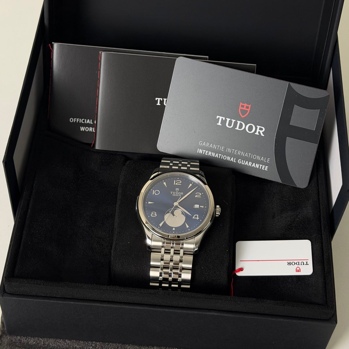 NEW Tudor 1926 Luna Blue Moonphase 91560