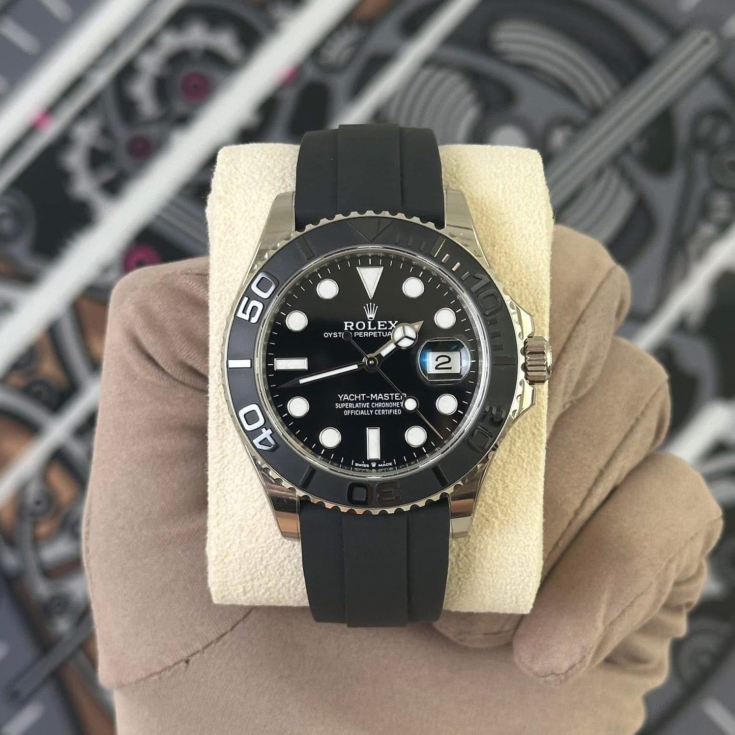 Rolex Yacht-Master White Gold Oysterflex 226659