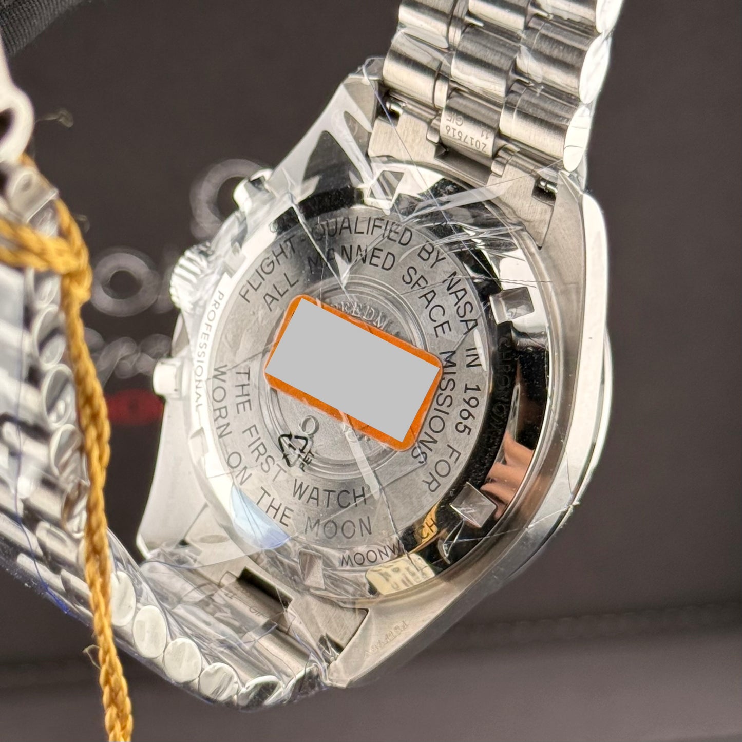 NEW Omega Speedmaster Moonwatch Hesalite 310.30.42.50.01.001