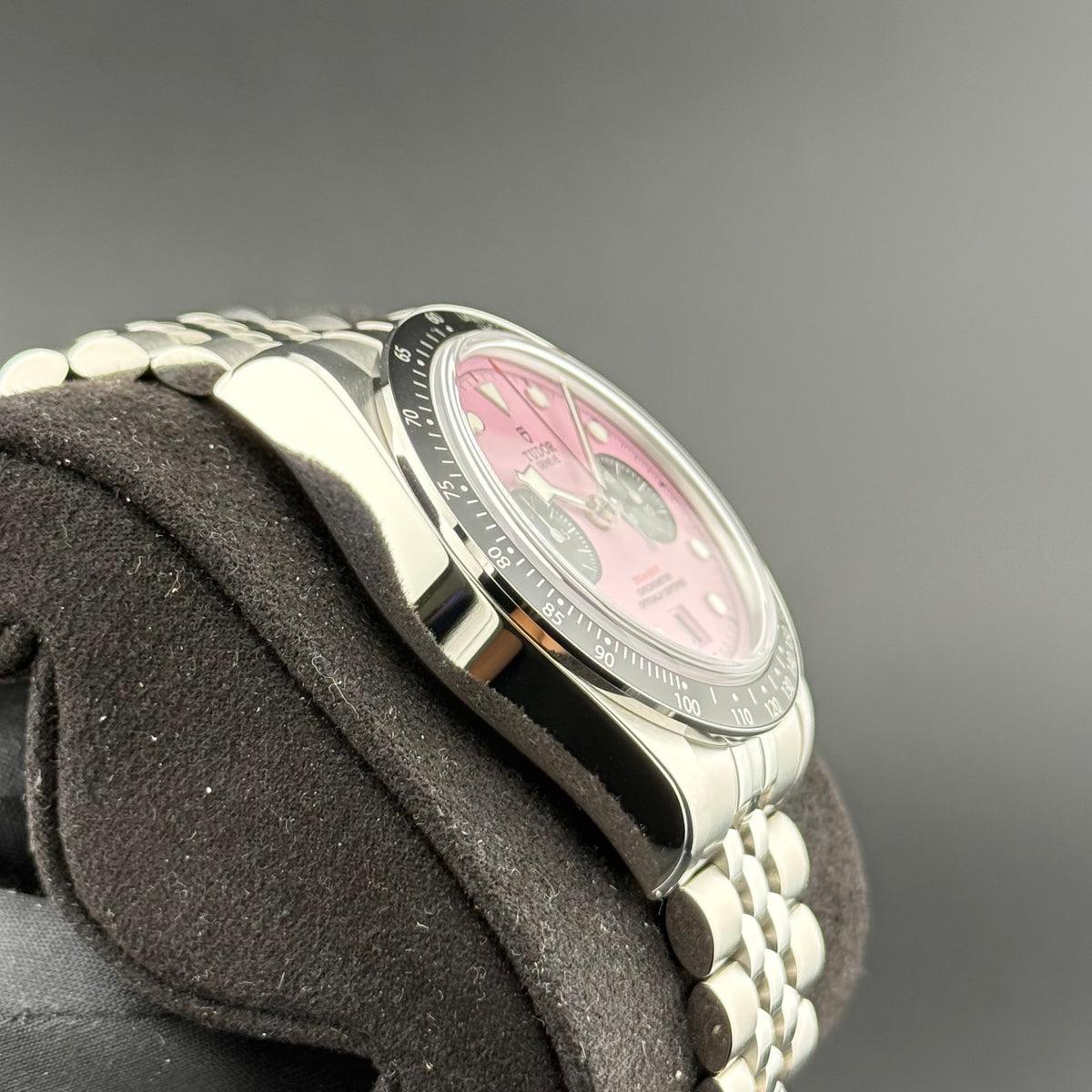 NEW Tudor Black Bay Chrono Pink Flamingo 79360N