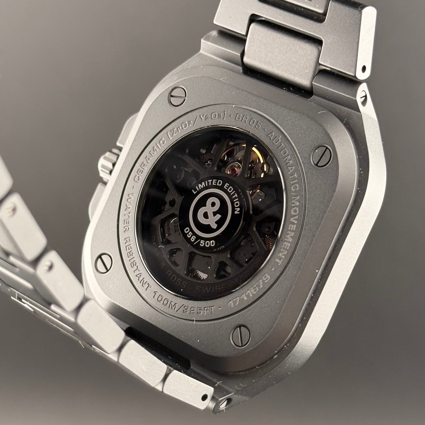 Bell & Ross BR-05 Skeleton Black Lum Ceramic BR05A-BLM-SKCE/SCE