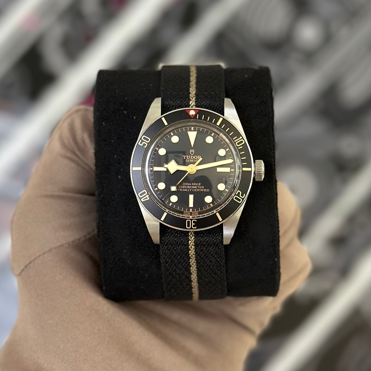 NEW Tudor Black Bay BB58 Nato 79030N
