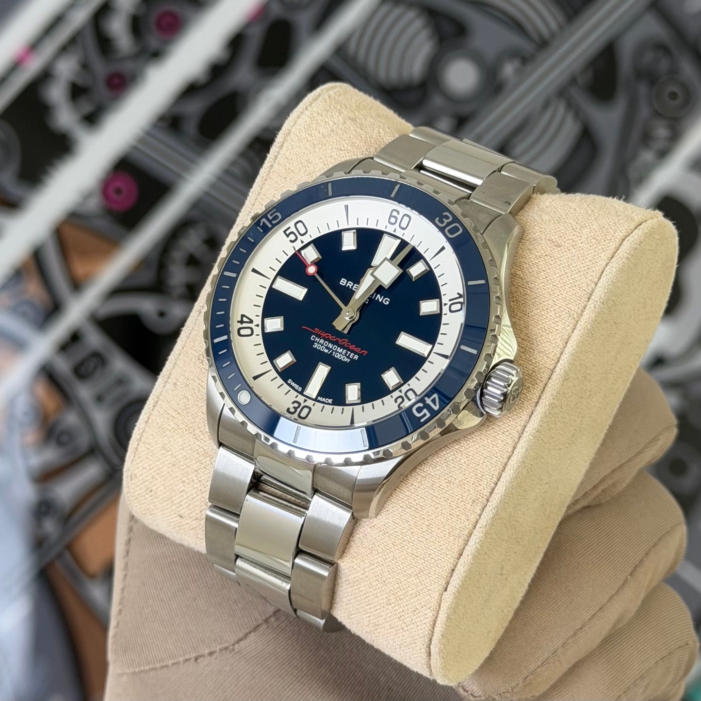 Breitling Superocean 42 Blue A17375