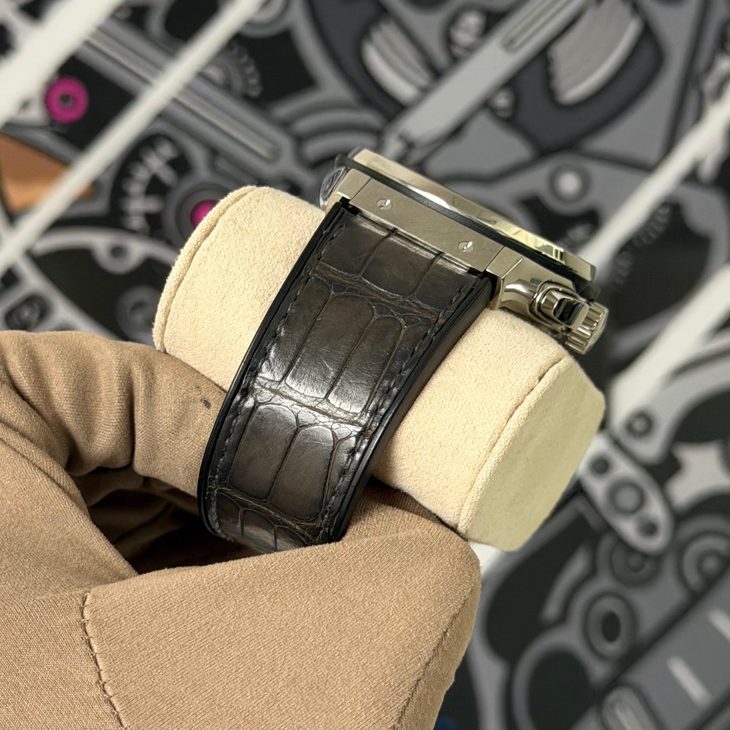 Hublot Classic Fusion Racing Grey Chronograph Titanium 521.NX.7071.LR
