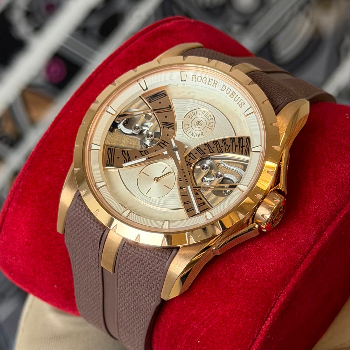 NEW Roger Dubuis Excalibur Biretrograde Calendar DBEX1179