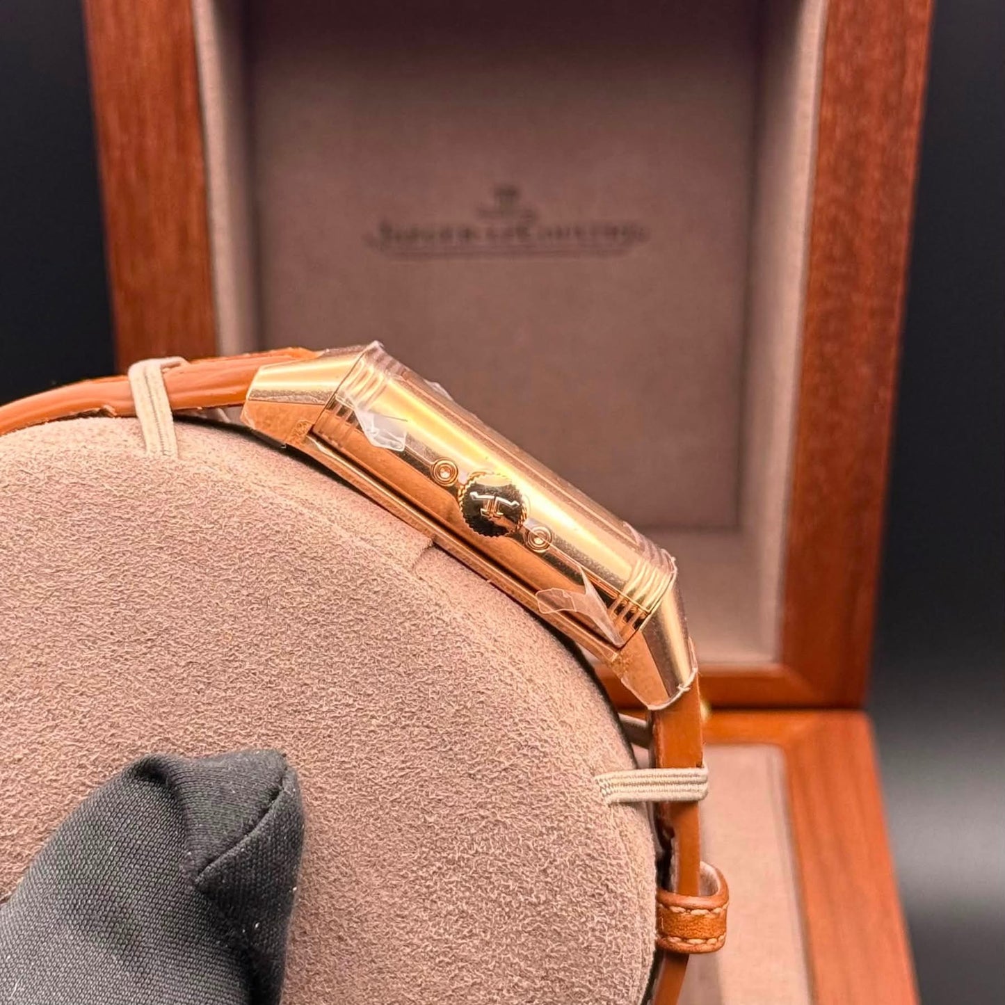NEW JLC Reverso Tribute Duoface Calendar 18k Rose Gold Q3912532